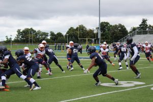 Football playing